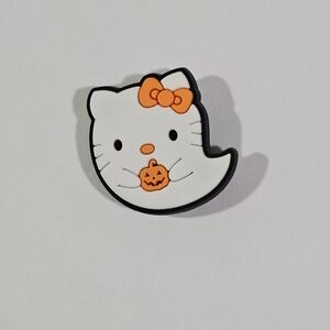 Hello Kitty Ghost Costume Halloween Shoe Charm Croc Charms Clog